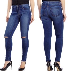 J BRAND | Distressed skinny jeans.